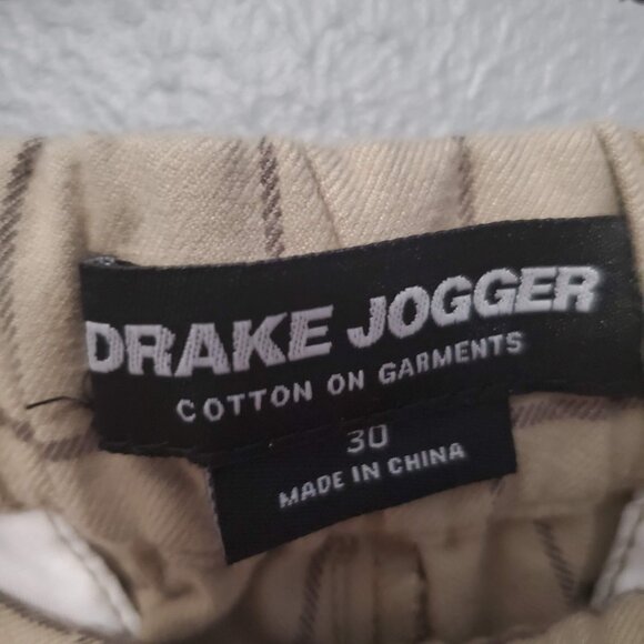 COTTON ON Men's Drake Cuffed Pant, Windowpane Jogger, 30W - Picture 5 of 6